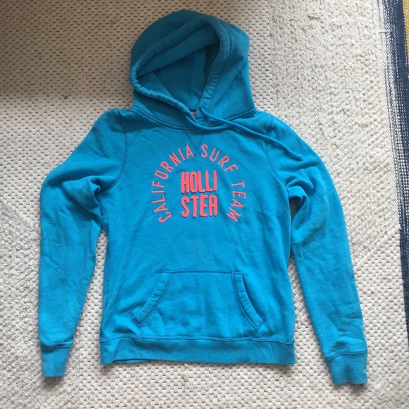 Hollister Tops - Hollister Blue Women Hoodie M